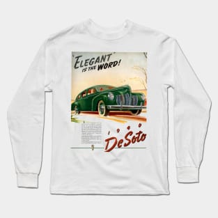 1940 DE SOTO - advert Long Sleeve T-Shirt